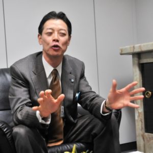 株式会社三共プラス：代表取締役社長 岡田晋策氏